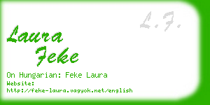 laura feke business card